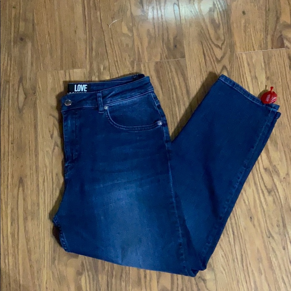 Love Moschino Straight Leg Jeans NWT